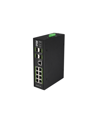 RVi-1NSIM8GP-4S. Коммутатор с питанием по PoE. RVi в Пушкино
