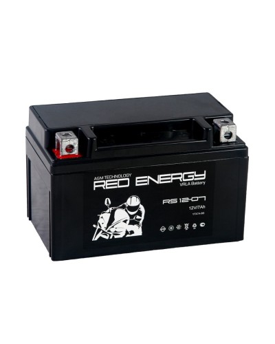 Red Energy RS 1207. Аккумулятор герметичный свинцово-кислотный стартерный. Red Energy в Пушкино