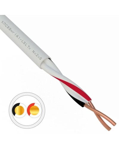 КПСВВнг(А)-LSLTx 1х2х1,0 REXANT (01-4872). Кабель для систем передачи данных пониженной пожароопасности c низким дымо- и газовыделением, с низкой токсичностью продуктов горения. Rexant в Пушкино