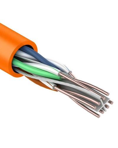 U/UTP 4PR 23AWG CAT6 305м нг(А)-HF REXANT (01-0050). Кабель «витая пара» (LAN) для структурированных систем связи. Rexant в Пушкино