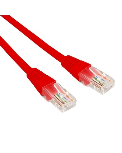Патч-корд U/UTP CAT 6, RJ45-RJ45, 26AWG, LSZH, красный, 0.3м REXANT (02-0293-03). Патч-корд UTP. Rexant в Пушкино