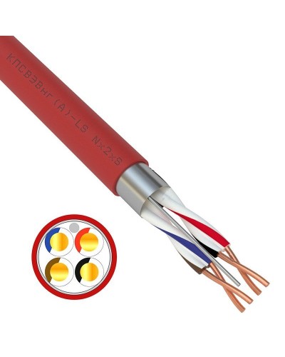 КПСВЭВнг(А)-LS 2х2х1,5 (01-4868-1)(REXANT). Кабель для систем пожарной и охранной сигнализации. Rexant в Пушкино