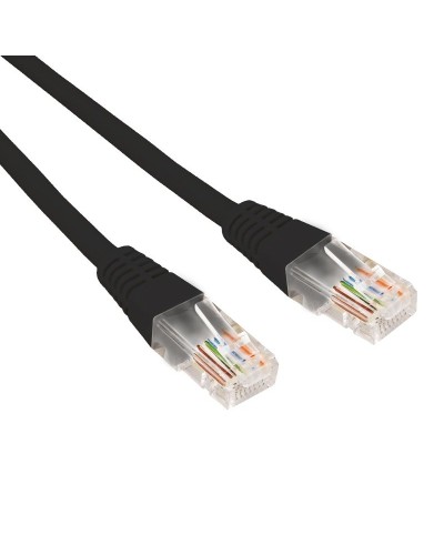 Патч-корд U/UTP CAT 6, RJ45-RJ45, 26AWG, LSZH, черный, 0.5м REXANT (02-0292-05). Патч-корд UTP. Rexant в Пушкино