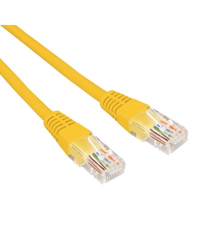 Патч-корд U/UTP CAT 6, RJ45-RJ45, 26AWG, LSZH, желтый, 1м REXANT (02-0295-1). Патч-корд UTP. Rexant в Пушкино