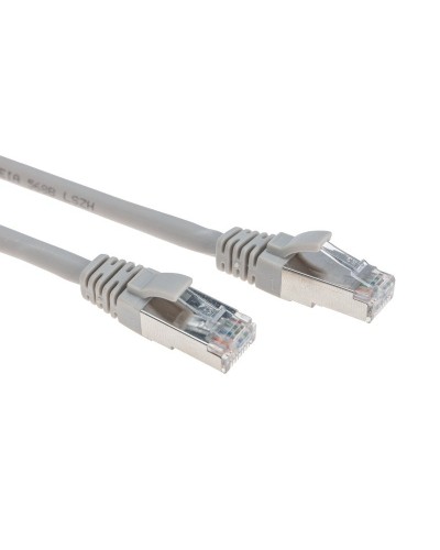 Патч-корд S/FTP CAT 6A (10G), RJ45-RJ45, 28AWG, LSZH, серый, 1м REXANT (02-0390-1). Патч-корд медный. Rexant в Пушкино