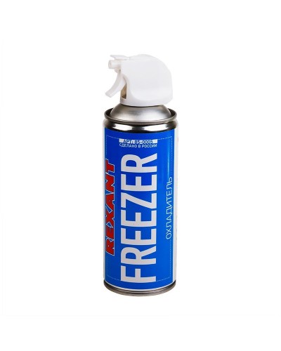 Аэрозоль охладитель FREEZER, REXANT, 400 мл. (85-0005). Баллон с охладителем. Rexant в Пушкино