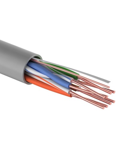 U/UTP, CAT 5e, ZH нг(А)-HF, 4PR, 24AWG, INDOOR, SOLID LIGHT 305 м (01-0059). Кабель «витая пара» (LAN) для структурированных систем связи. Rexant в Пушкино