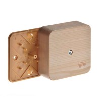 Коробка TYCO ОП 79х79х32мм IP40 сосна (65004-27М). Коробка распределительная. RuVinil