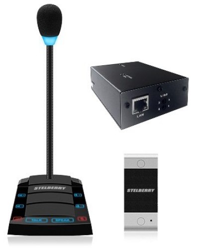 SX-510/1. Устройство переговорное клиент-кассир, дуплексное, с записью переговоров. STELBERRY в Пушкино