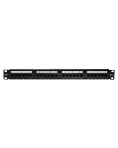 Патч-панель 19", 24хRJ-45, UTP, Cat.5e, 1U (10-0403): Патч-панель 19'' в Пушкино