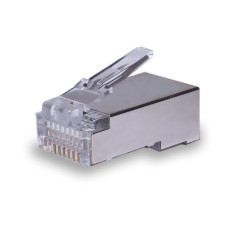 Коннекторы 8P8C FTP Cat.5e (RJ-45) 2pb (100шт) (10-0234). Разъем RJ-45. SUPRLAN