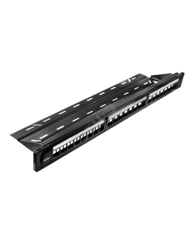 Модульная патч-панель 19", под 24 модуля Keystone, UTP, 1U (10-0401): Модульная патч-панель под 24 модуля, UTP, 1U в Пушкино
