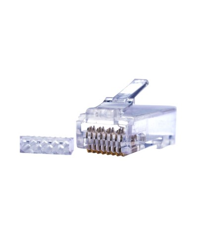 Коннекторы 8P8C UTP Cat.6 3U (RJ-45) (100шт) (10-0206). Разъем RJ-45. SUPRLAN в Пушкино