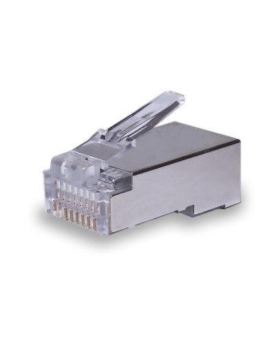 Коннекторы 8P8C FTP Cat.5e (RJ-45) (100шт) (10-0231). Разъем RJ-45. SUPRLAN в Пушкино