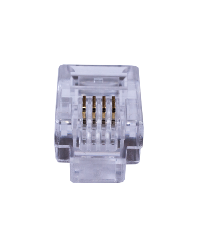 Коннекторы 4P4C (RJ-11) (100шт) (10-0229). Телефонный разъем 4P4C (RJ-11). SUPRLAN в Пушкино