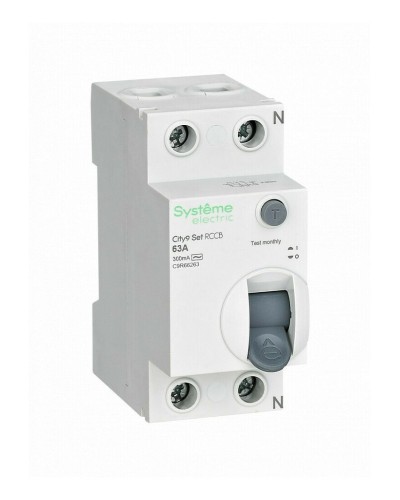 City9 Set 63А 2P 300мА AC 230В (C9R66263). Выключатель дифференциального тока. Systeme Electric в Пушкино