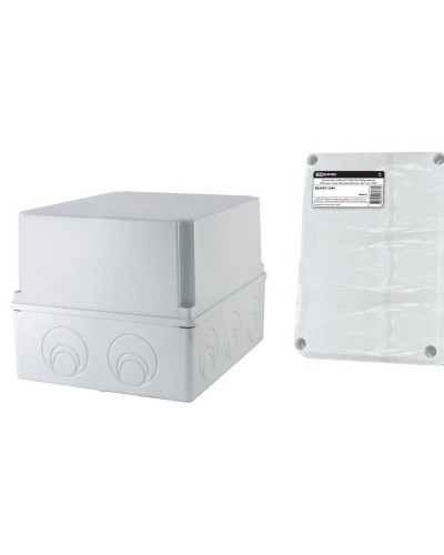 Коробка ОП 240х195х165мм, крышка, IP55, кабельные вводы d28-3шт, d37-2шт (SQ1401-1274). Распаячная коробка. TDM ЕLECTRIC в Пушкино