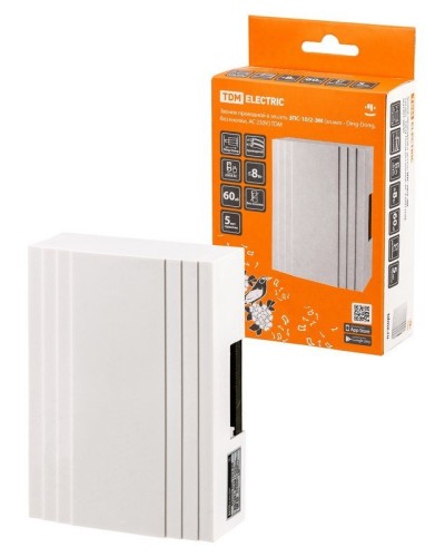 ЗПС-10/2-ЭМ, эл.мех - Ding-Dong, без кнопки, AC 230V (SQ1901-0046). Звонок проводной. TDM ЕLECTRIC в Пушкино