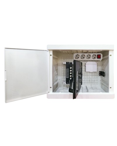 БМ-ВП-01, 420х320х150, ТВх4, ТФх5, 2 сетевых модуля, колодка питания (SQ0915-0201). Бокс мультимедийный. TDM ЕLECTRIC в Пушкино