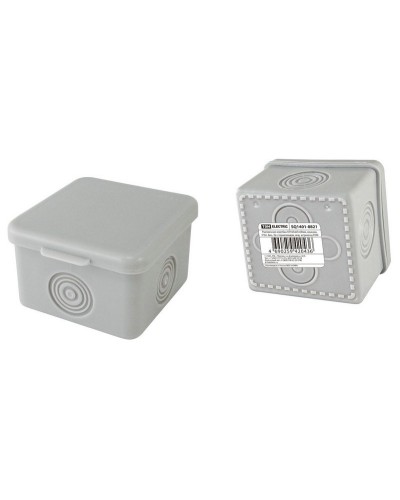 Коробка ОП 65х65х50мм, крышка, IP54, 4вх., без гермовводов (SQ1401-0821). Распаячная коробка. TDM ЕLECTRIC в Пушкино
