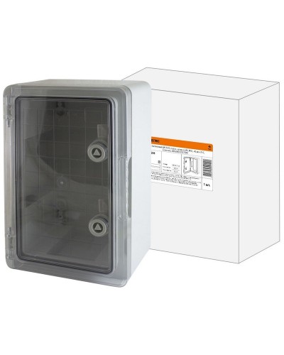 ЩМП-0-7, прозрачная крышка ABS, IP65, 600x400x200. Бокс пластиковый антивандальный. TDM ЕLECTRIC в Пушкино