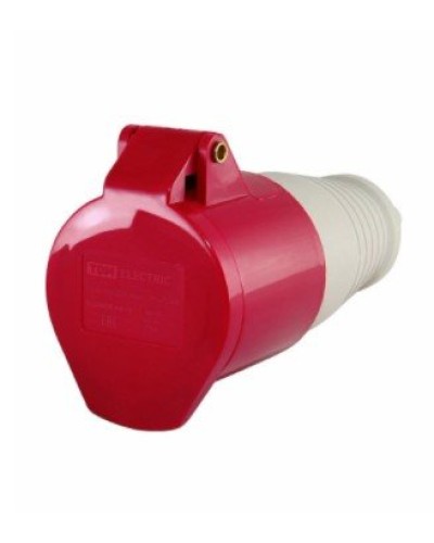 Розетка 224 переносная 3Р+РЕ 32А 380В IP44 (SQ0603-0013). Розетка. TDM ЕLECTRIC в Пушкино