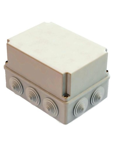 Коробка ОП 190х140х120мм, крышка, IP44, 10 гермовводов (SQ1401-1245). Распаячная коробка. TDM ЕLECTRIC в Пушкино
