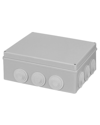 Распаячная коробка ОП 240х190х90мм, крышка, IP55, 12 гермовводов TDM (SQ1401-1143). Распаячная коробка ОП. TDM ЕLECTRIC в Пушкино