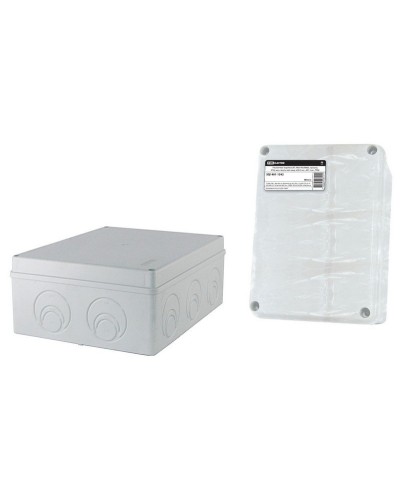 Коробка ОП 240х195х90мм, крышка, IP55, кабельные вводы d28-3шт, d37-2шт (SQ1401-1272). Распаячная коробка. TDM ЕLECTRIC в Пушкино