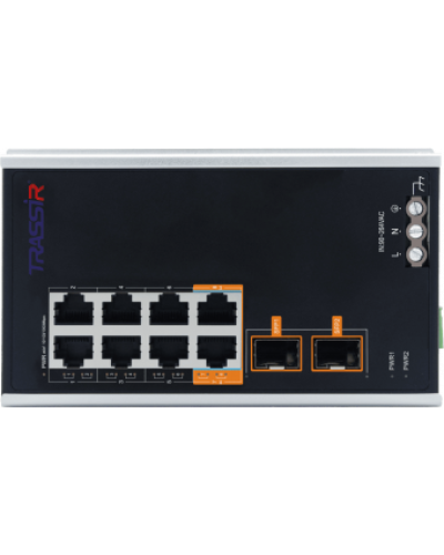 TR-NS15102S-130-8POE. Коммутатор с PoE. Trassir в Пушкино