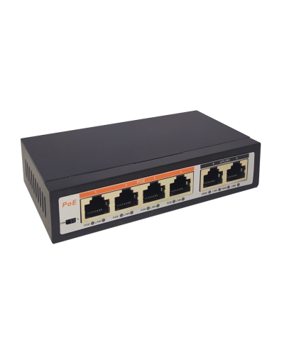 TI-204P, SIP коммутатор. Коммутатор с питанием по PoE. True-IP в Пушкино