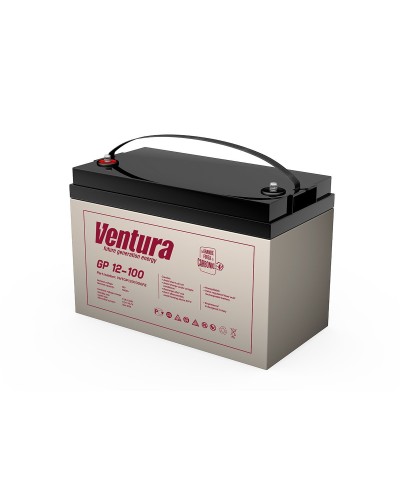 Ventura GP 12-100. Аккумулятор герметичный свинцово-кислотный. Ventura в Пушкино