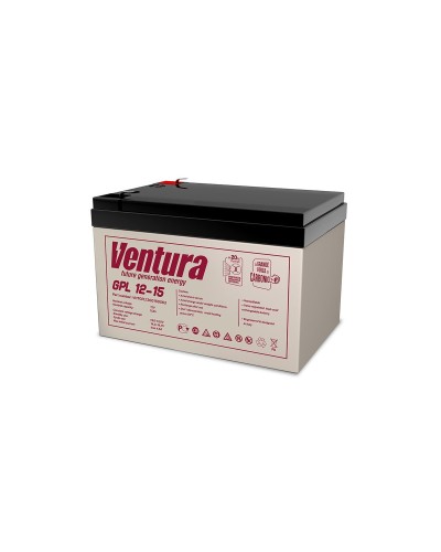 Ventura GPL 12-15. Аккумулятор герметичный свинцово-кислотный. Ventura в Пушкино
