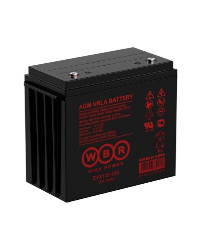 WBR EVX135-12G. Аккумулятор герметичный свинцово-кислотный. WBR в Пушкино