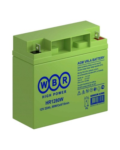 WBR HR1280W. Аккумулятор герметичный свинцово-кислотный. WBR в Пушкино