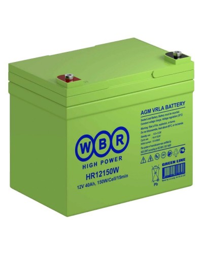 WBR HR12150W. Аккумулятор герметичный свинцово-кислотный. WBR в Пушкино