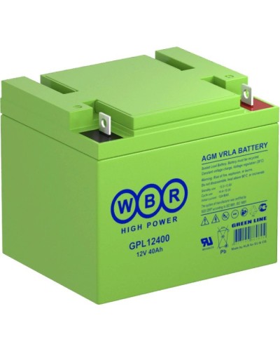 WBR GPL12400. Аккумулятор герметичный свинцово-кислотный. WBR в Пушкино