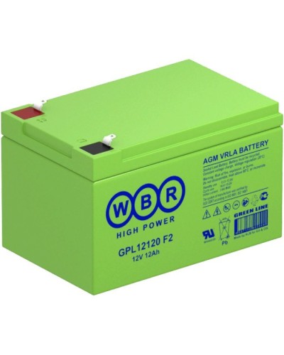 WBR GPL12120 F2. Аккумулятор герметичный свинцово-кислотный. WBR в Пушкино