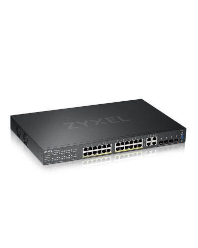 GS2220-28HP-EU0101F. Гибридный L2 коммутатор PoE+. ZYXEL в Пушкино