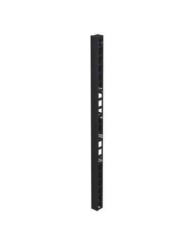 Организатор вертикальный с крышкой 47U, 90мм, для IT-CQE черный (R5VRPC4790B). Организатор вертикальный с крышкой. ДКС в Пушкино
