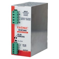 Источник питания однофазный, 240Вт, 5А, 48В (XCSF240DP). Источник питания OPTIMAL POWER однофазный, с ORing диодом. ДКС