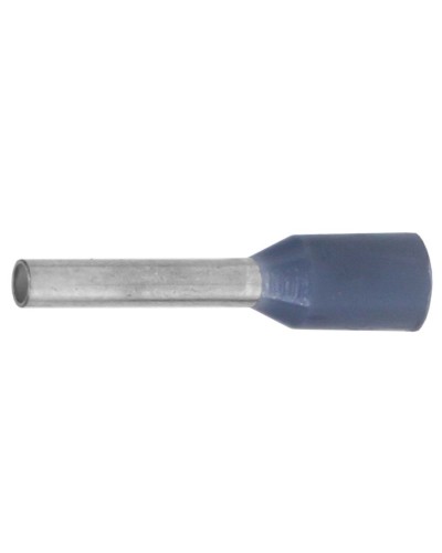 Наконечник-гильза НШВИ 0.75-06, серый (100 шт) (IF0.75-06GR). Наконечник-гильза с изолированным фланцем. ДКС в Пушкино