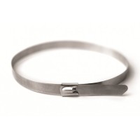 Хомут из нержавеющей стали AISI 316 4,6х400 (30 шт) (27608): Хомут из нержавеющей стали