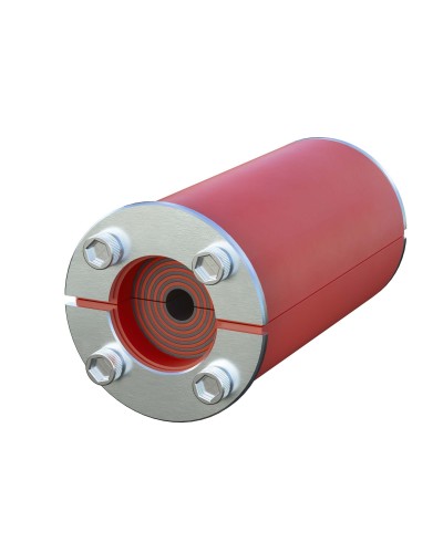 Проходка круглая, нержавеющая, D200х70 мм для кабелей D138-170 мм (DXF311A): Проходка круглая, нержавеющая в Пушкино