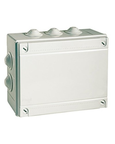 Коробка ответвительная с кабельными вводами IP55, 190х140х70 (54100). Коробка ответвительная. ДКС в Пушкино