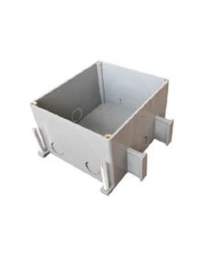 Коробка для люков в пол на 2 поста BOX/2+2ST66 (70125): Коробка для люков в пол на 2 поста 45х45мм + 2 модуля 45х22,5 (70025), пластик в Пушкино