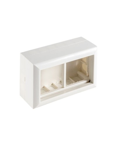 Коробка на 2 модуля для механизмов 45х45мм SM45/4 (72944): Коробка для механизмов в Пушкино