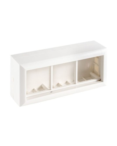 Коробка на 3 модуля для механизмов 45х45мм SM45/6 (72946): Коробка для механизмов в Пушкино