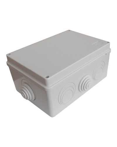 Коробка JBS210 210х150х100, 8 вых., 24P (0,15...2,5мм²) серая (43636HF-GR). Коробка монтажная, огнестойкая, без галогена. Экопласт в Пушкино