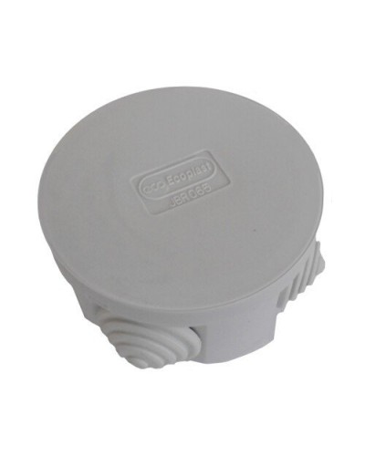 Коробка 3001 D70x36, 4 вых, IP55, серая (44001HF). Коробка монтажная. Экопласт в Пушкино